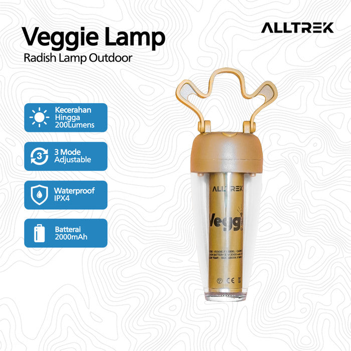 ALLTREK Lampu Camping VEGGIE Outdoor Lamp