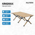 ALLTREK Folding Table KINGMAX Meja Kayu Lipat Portable Camping Outdoor