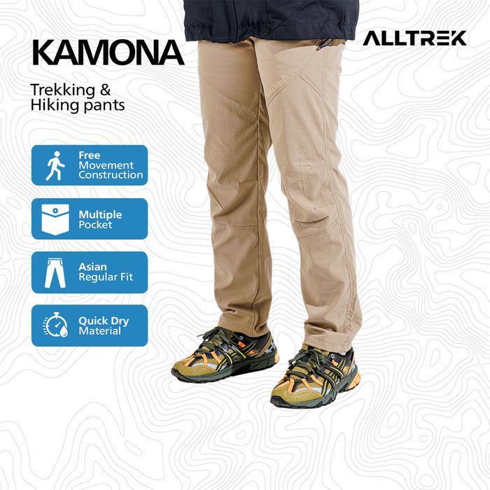 ALLTREK กางเกงกลางแจ้ง KAMONA กางเกงขายาว Quick Dry