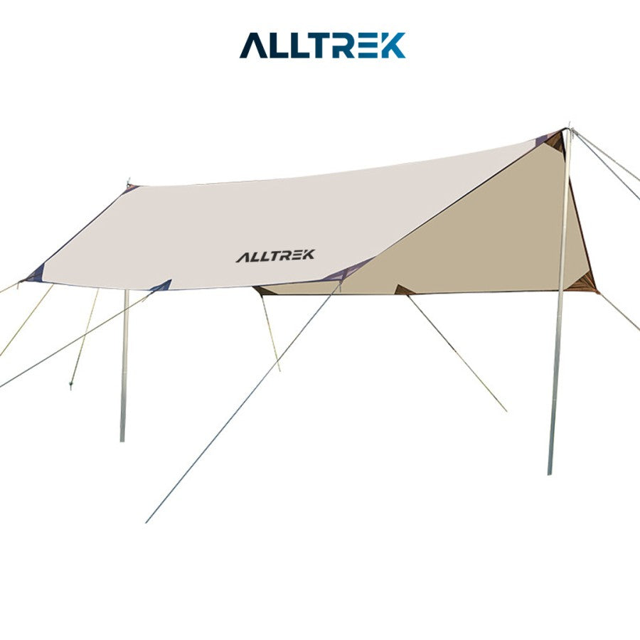 ALLTREK Flysheet 3x4meter Segi Enam Camping Outdoor