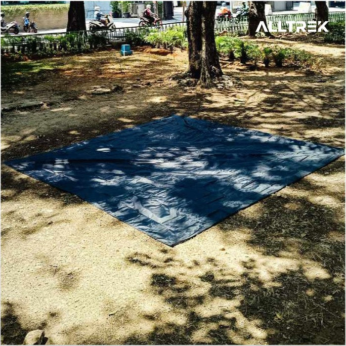 ALLTREK Footprint Alas Tenda Camping Oxford Waterproof Groundsheet - 2x2 M