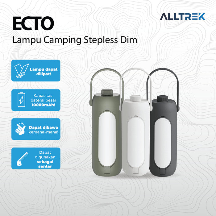 ALLTREK Lampu Camping ECTO Rechargeable Outdoor Luxury Lamp