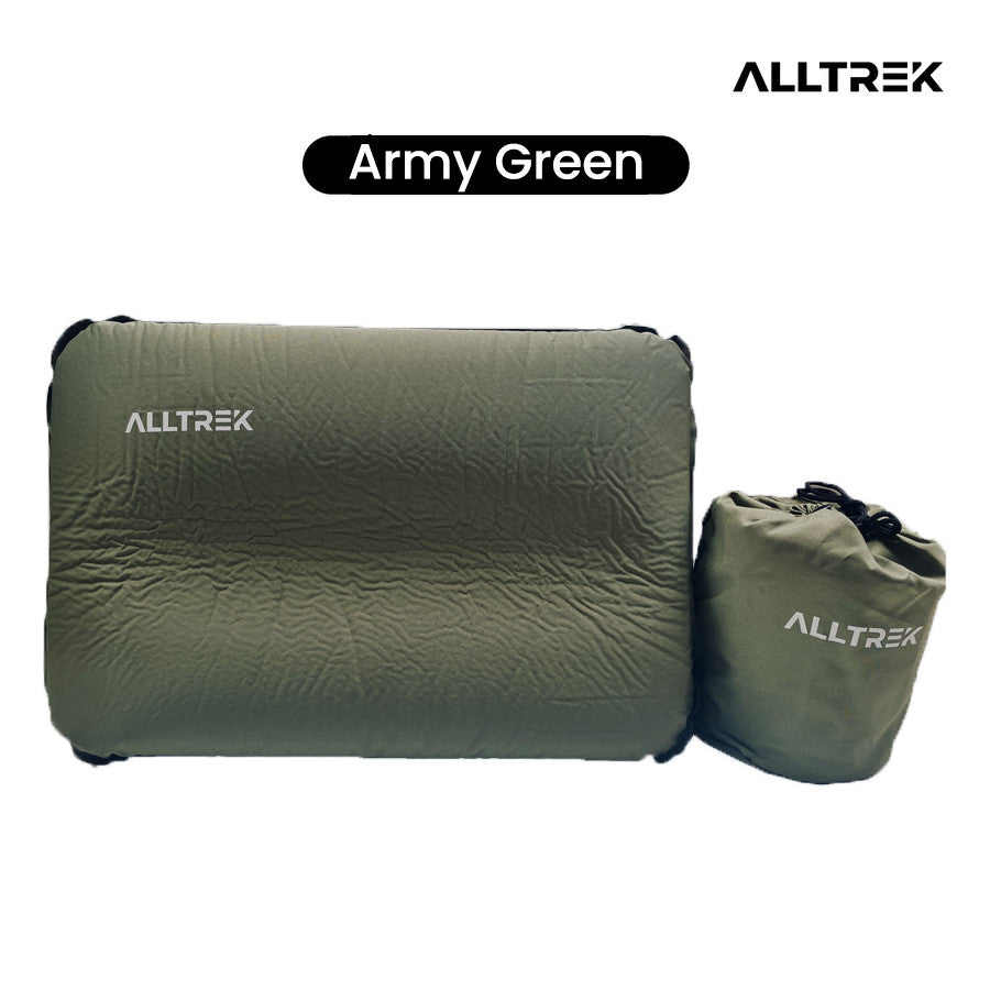 ALLTREK Bantal Tidur Angin AUTION Self Inflate Pillow Foam Portable