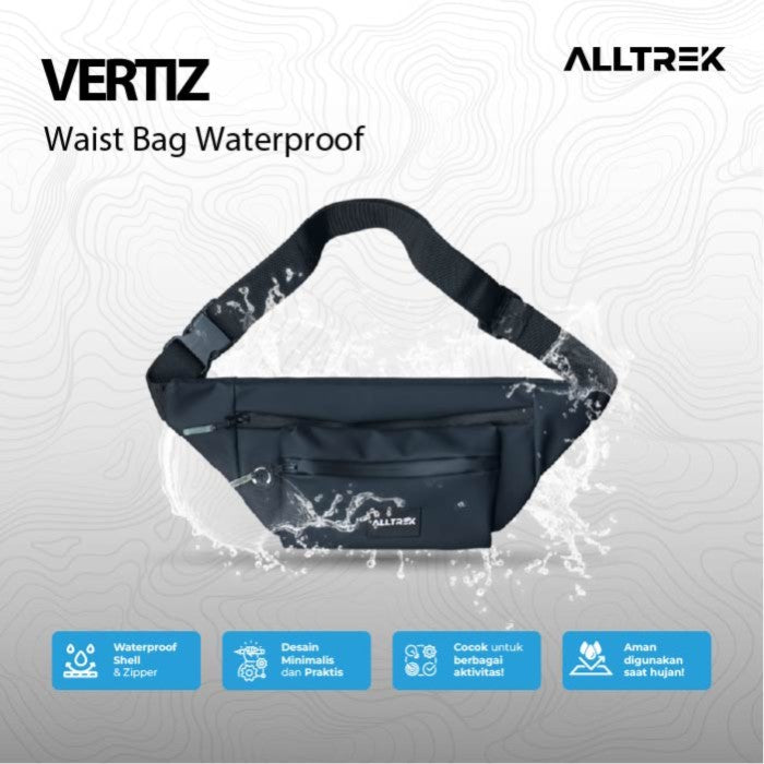 ALLTREK Tas Selempang Pria VERTIZ Waist Bag Waterproof