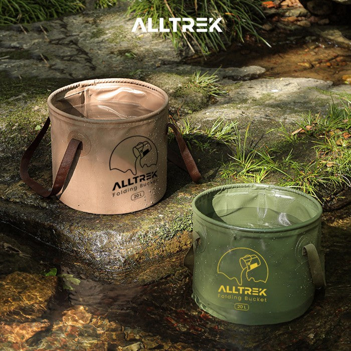 ALLTREK Ember Lipat AQUAFOLD Folding Bucket Wadah Air Multifungsi