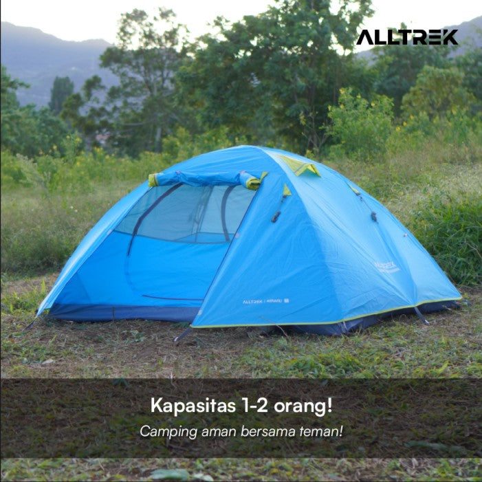 PREORDER - ALLTREK เต็นท์เดินป่าน้ำหนักเบาเป็นพิเศษ KENARU เต็นท์แคมปิ้งสำหรับ 1-2 คน 2 คน