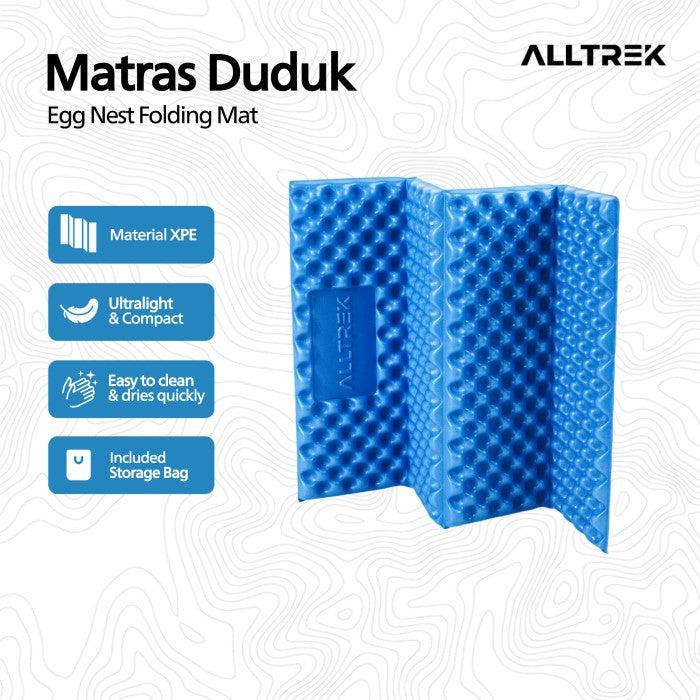 ALLTREK Alas Duduk Lipat Folding Foam Set XPE