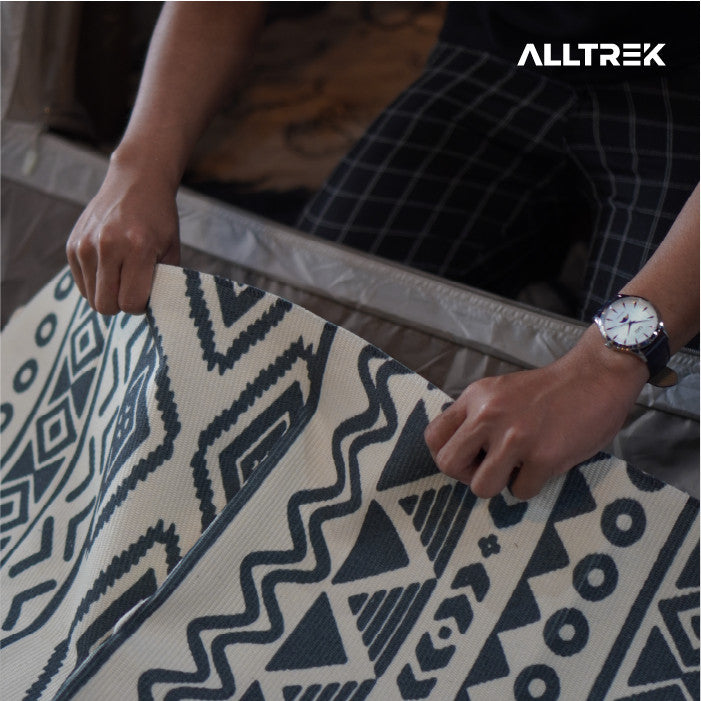 ALLTREK Keset Lantai Katun ETHNIC NORDIC Door Cloth Aesthetic