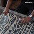 ALLTREK Keset Lantai Katun ETHNIC NORDIC Door Cloth Aesthetic