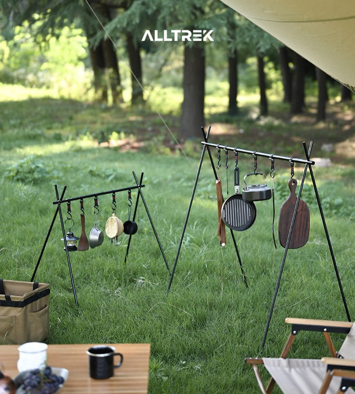 ALLTREK Folding Hanging Rack Barang dan Alat Masak Rak Lipat Outdoor - Storage Small