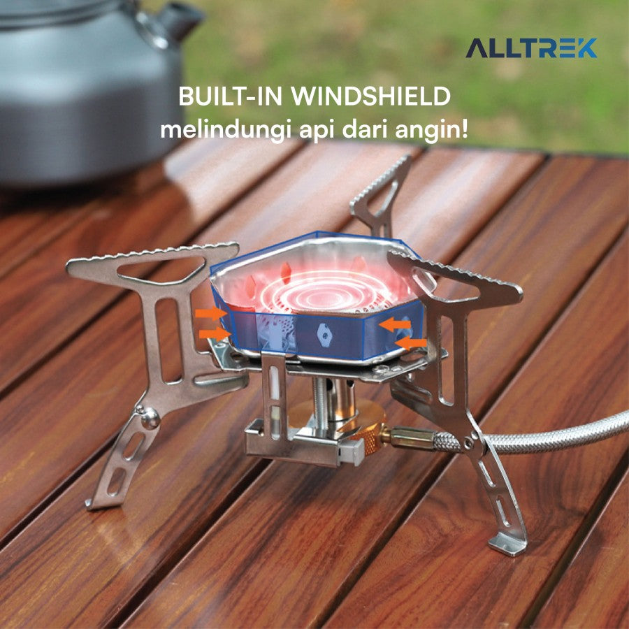 ALLTREK Kompor Camping AT-K9910 Folding Stove Portable Outdoor