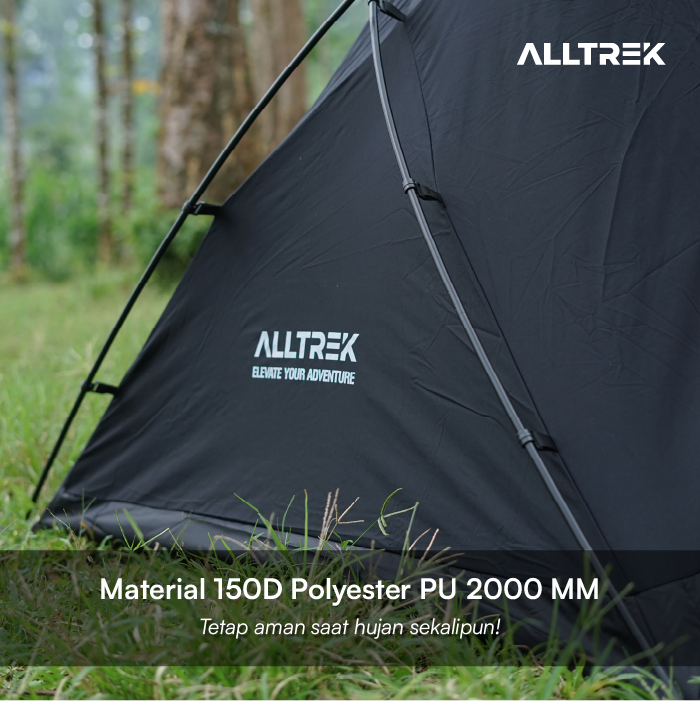 ALLTREK Tenda Camping RAPTOR Double Layer Kangaroo Tent 1-2 Person