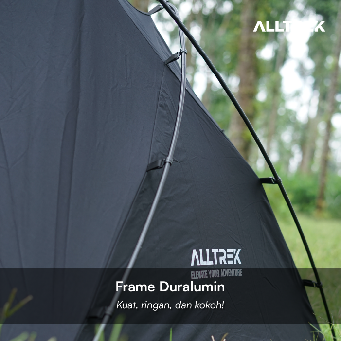 ALLTREK Tenda Camping RAPTOR Double Layer Kangaroo Tent 1-2 Person