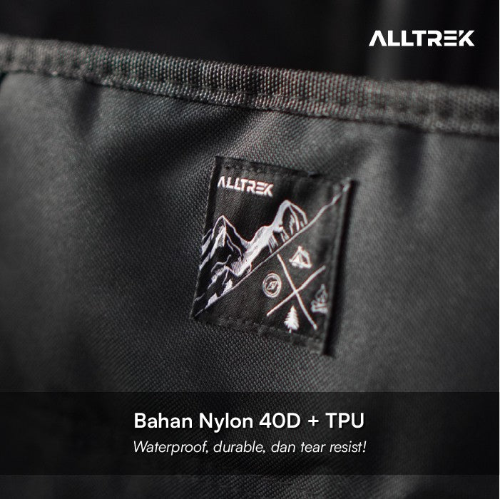 ALLTREK เก้าอี้พับตั้งแคมป์ NOMAD เก้าอี้พับกลางแจ้งทรงพระจันทร์