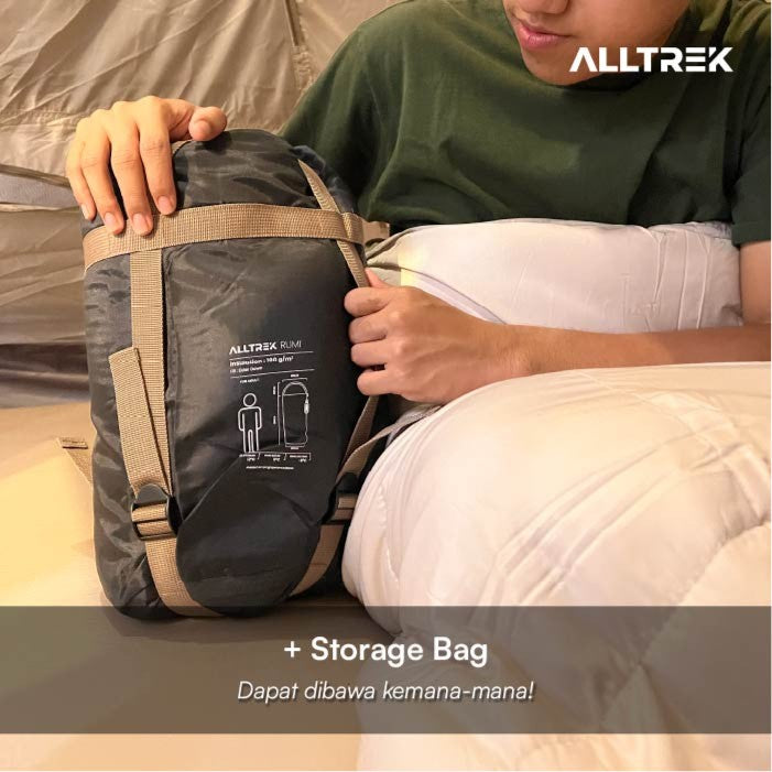 ALLTREK Sleeping Bag RUMI Selimut Tidur Outdoor Portable Camping