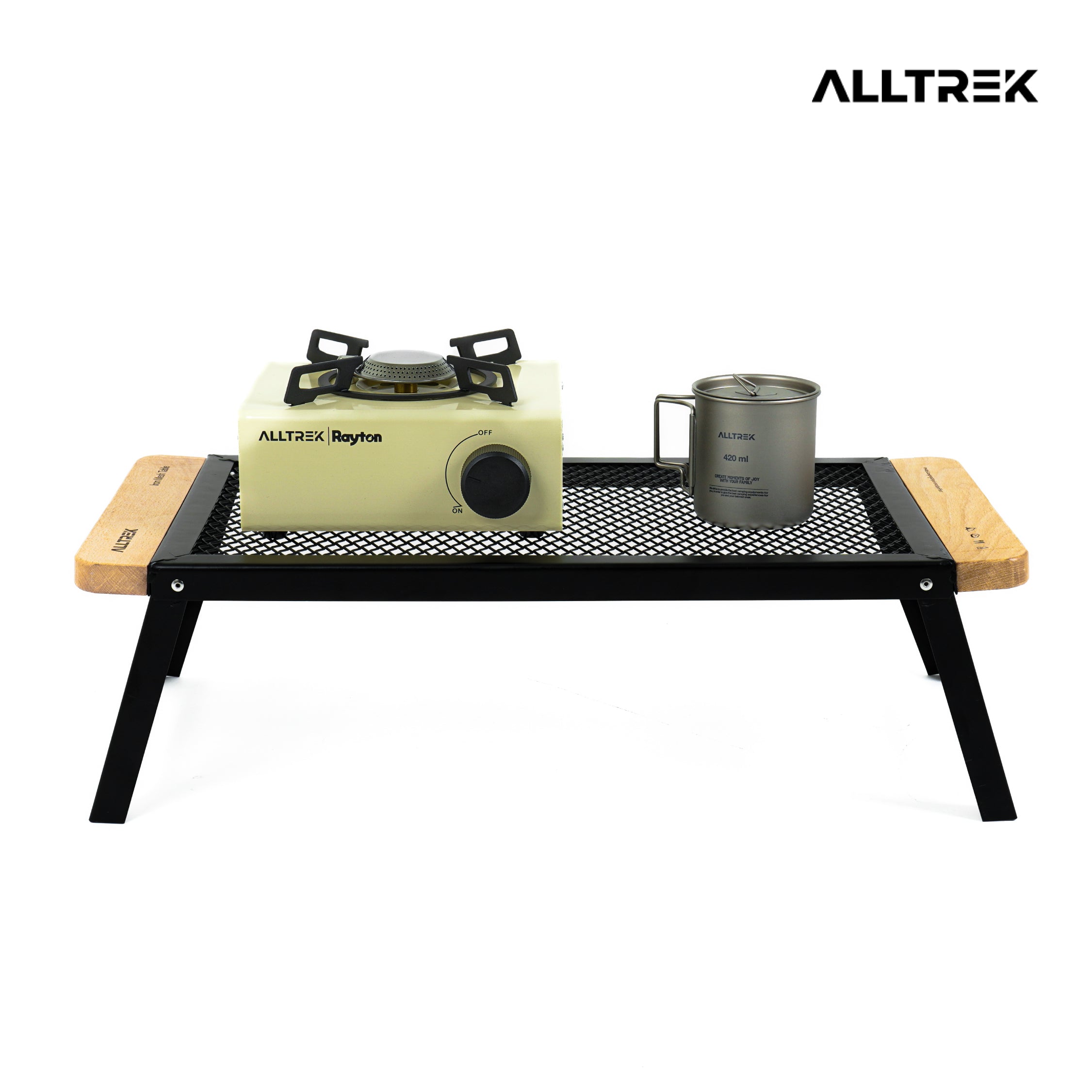 ALLTREK Folding Table Iron Mesh FT603018 Meja Lipat Camping Portable