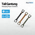 ALLTREK Tali Gantung Camping Serbaguna Hanging Rope Outdoor Lanyard - Brown, 69cm