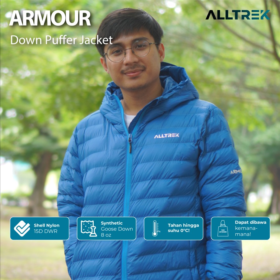 เสื้อแจ็คเก็ตบุนวม ALLTREK ARMOR หุ้มฉนวนขนห่านสังเคราะห์