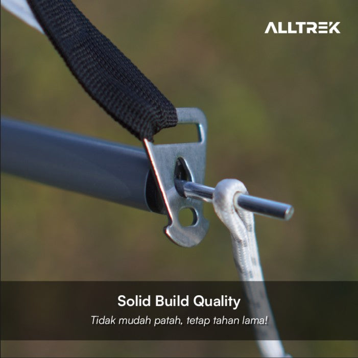 ALLTREK Awning Pole Tent Folding 2M Tiang Flysheet Outdoor