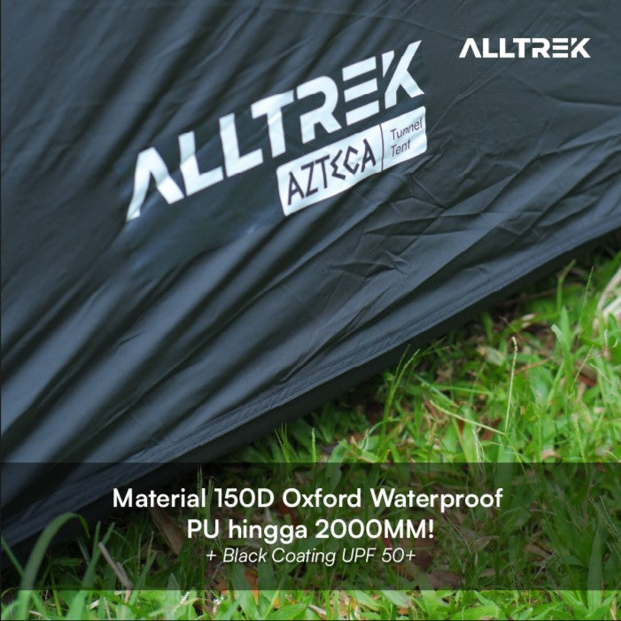 ALLTREK Tenda Camping AZTECA Tunnel 5P Triple Layer Waterproof Tent