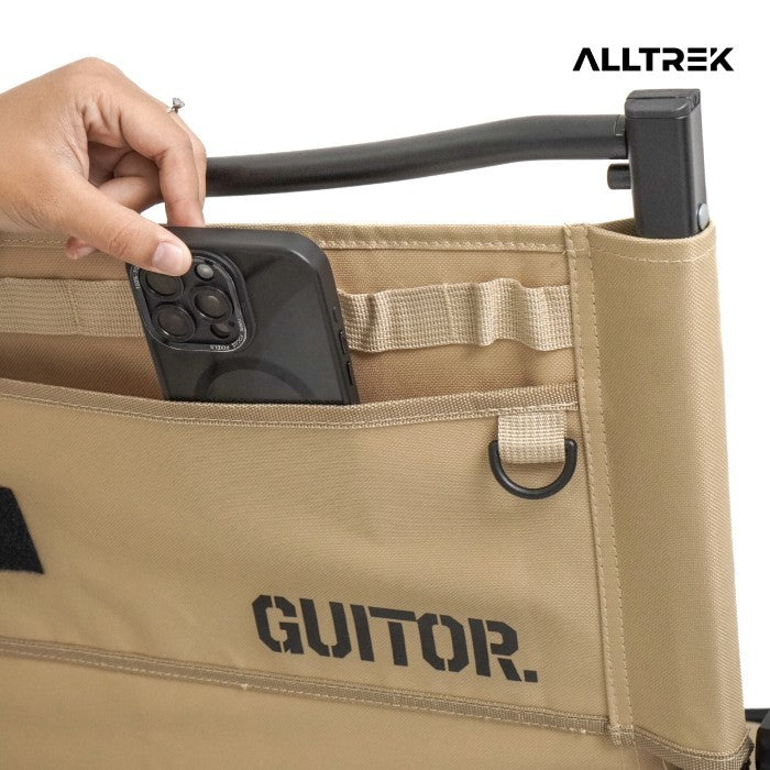 ALLTREK Kursi Lipat GUITOR Folding Chair Kermit Detachable