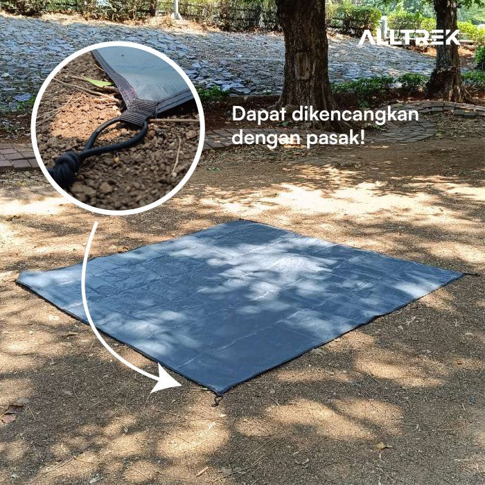 ALLTREK Footprint Alas Tenda ECLIPTA Camping PE Waterproof Groundsheet