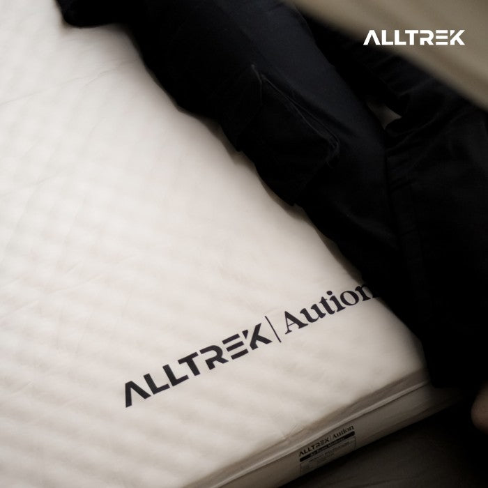 ALLTREK Matras Kasur Angin AUTION Air Mattress Comfort Foam Camping - Single Green