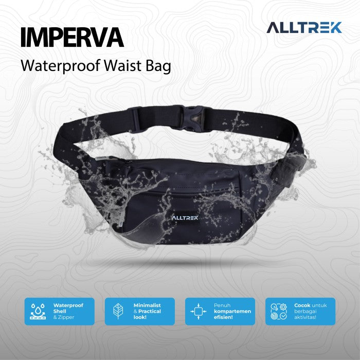 ALLTREK Tas Selempang Pria IMPERVA Waist bag Waterproof