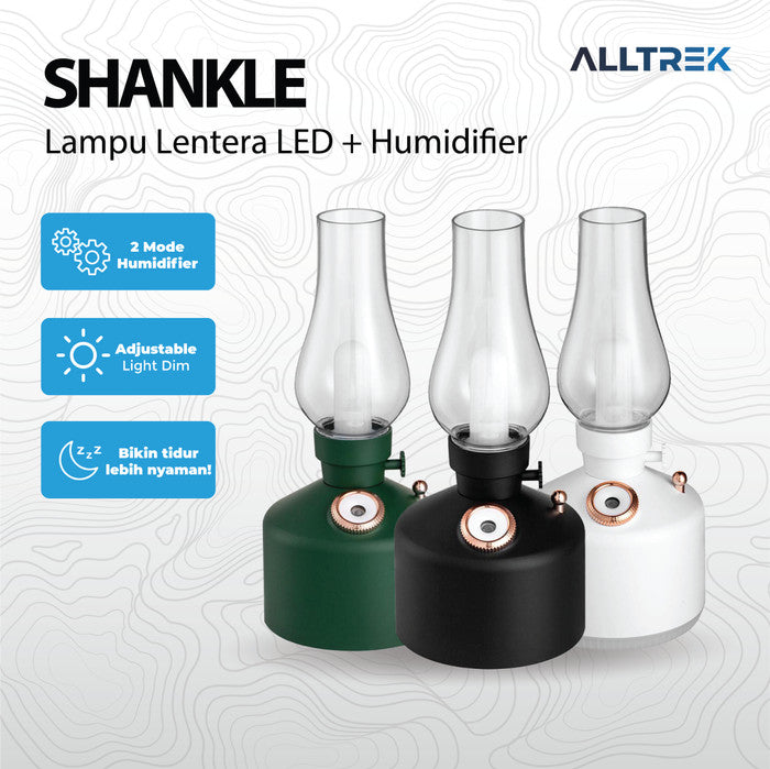 ALLTREK Lampu Lentera Humidifier SHANKLE Retro Lamp Outdoor