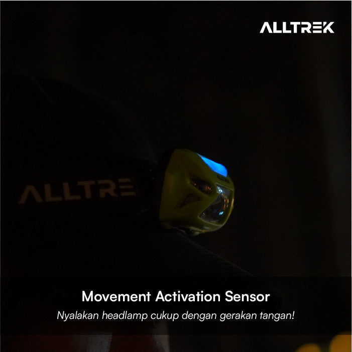 ALLTREK ไฟหน้า CAPTUN Hiking &amp; Camping LED แบบพกพา