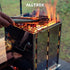 ALLTREK Firewood Stove BBQ Camping Stainless Portable