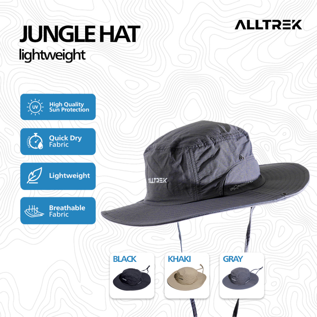 ALLTREK Topi Rimba Lightweight UV-Protection 50+