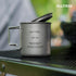 ALLTREK Titanium Water Cup GRANAR Portable Outdoor Camping