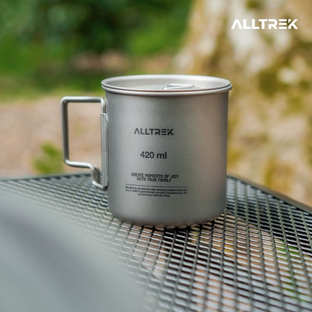 ALLTREK Titanium Water Cup GRANAR Portable Outdoor Camping