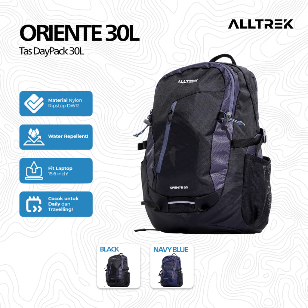 ALLTREK Tas Ransel ORIENTE 30L Travel Backpack