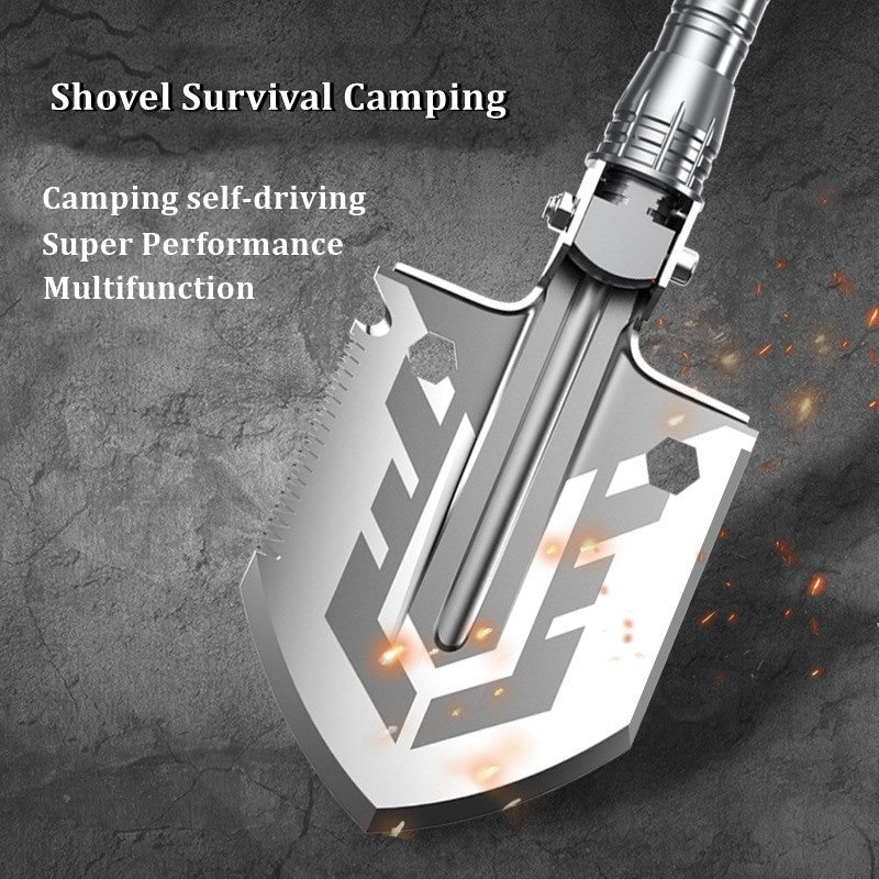 ALLTREK Shovel Hoe ATS-1 Shover Survival Camping มัลติฟังก์ชั่น