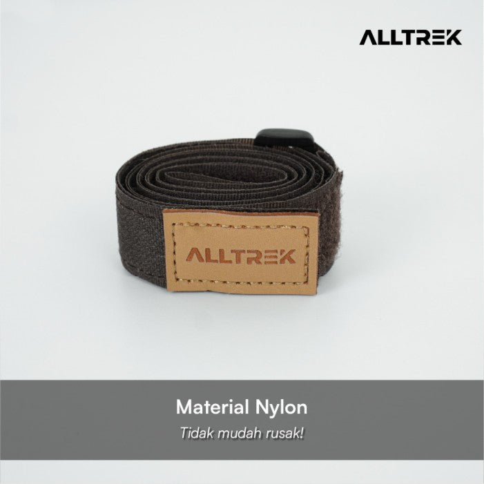 ALLTREK สายรัดแคมป์ปิ้ง สายรัดกระเป๋า บรรจุเข็มขัดนิรภัย Outdoor_2PCS