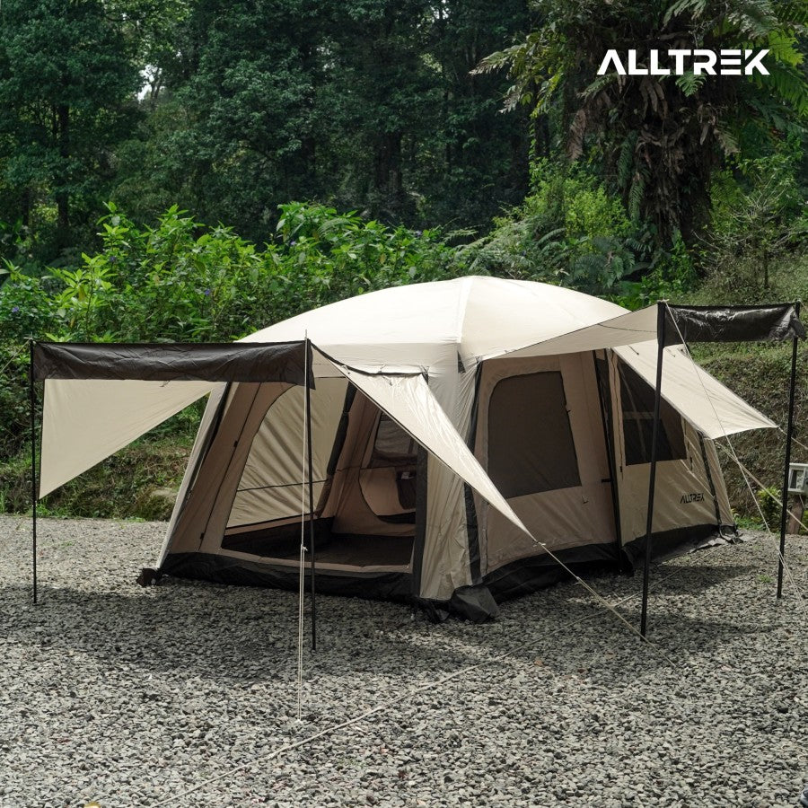 ALLTREK Tenda Camping Tentastic Outdoor 1 Bedroom + 1 Guest Room