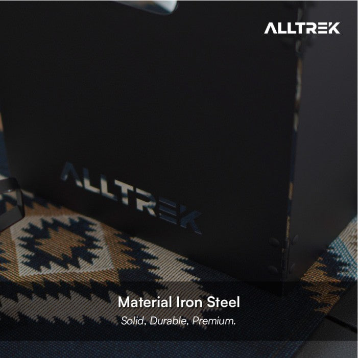 ALLTREK Windshield Trifold Portable Stove แผ่นป้องกันลม