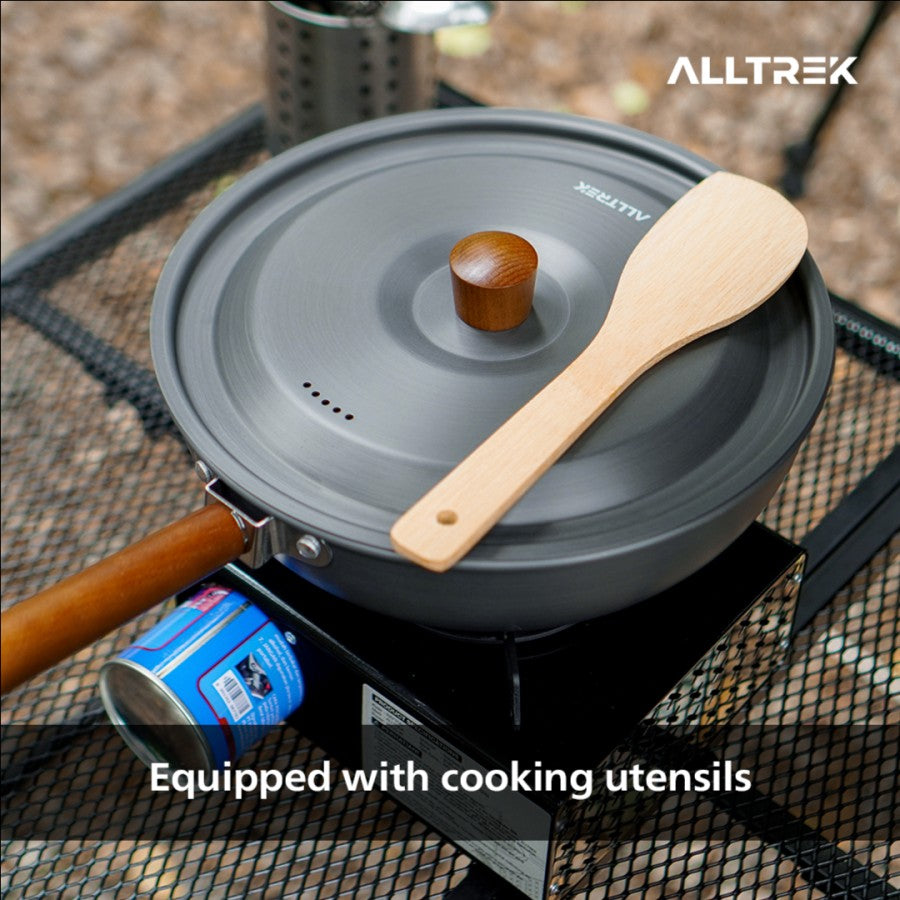 ALLTREK Wajan Masak Folding Wok Outdoor Camping